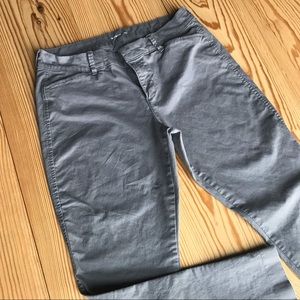 Gray Old Navy Pixie Chino Dress Pants Size 10